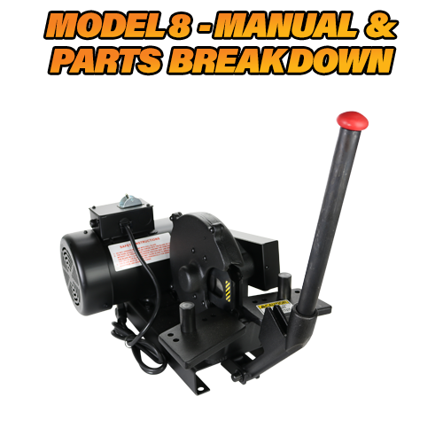 Download FS CURTIS TOLEDO® Model 8 Hydraulic Hose Saw - Manual and Parts Break Down